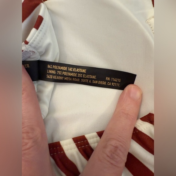 ViX Swimwear Paula Hermanny Audrey Erin Bikini Top Size Large - Picture 9 of 9